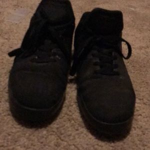 Nike p-rod skate boarding shoes black size 13